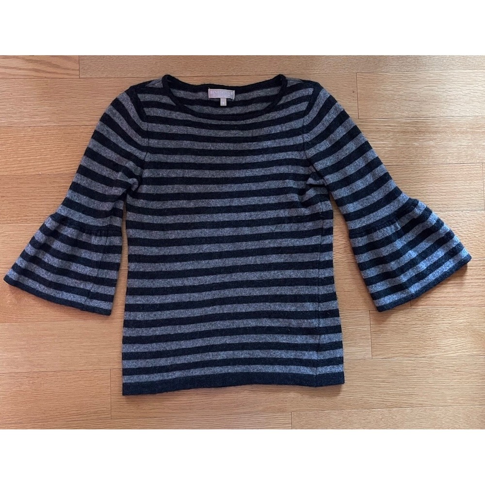 Women's Benedetta B sweater Top Wool Viscose Nylon Cashmere blend size small